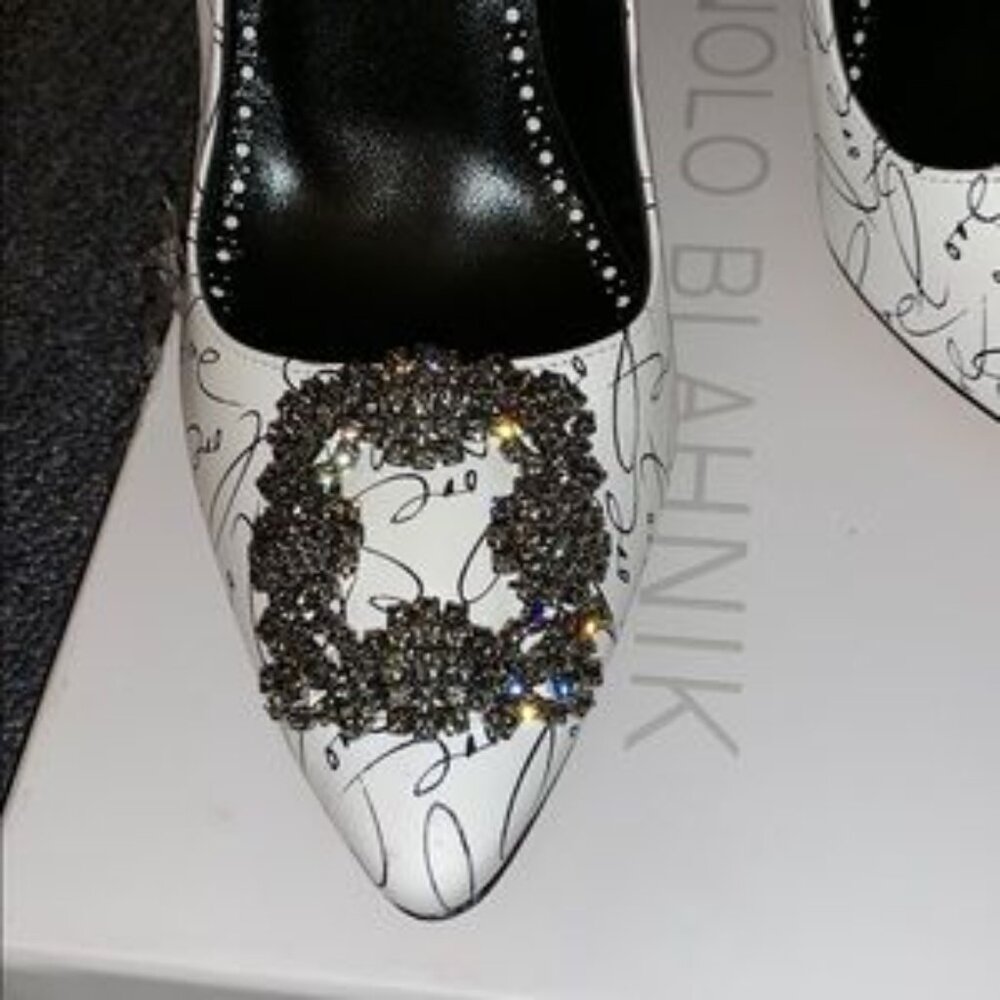 Manolo blahnik Hangisi 105mm - Picture 7 of 8